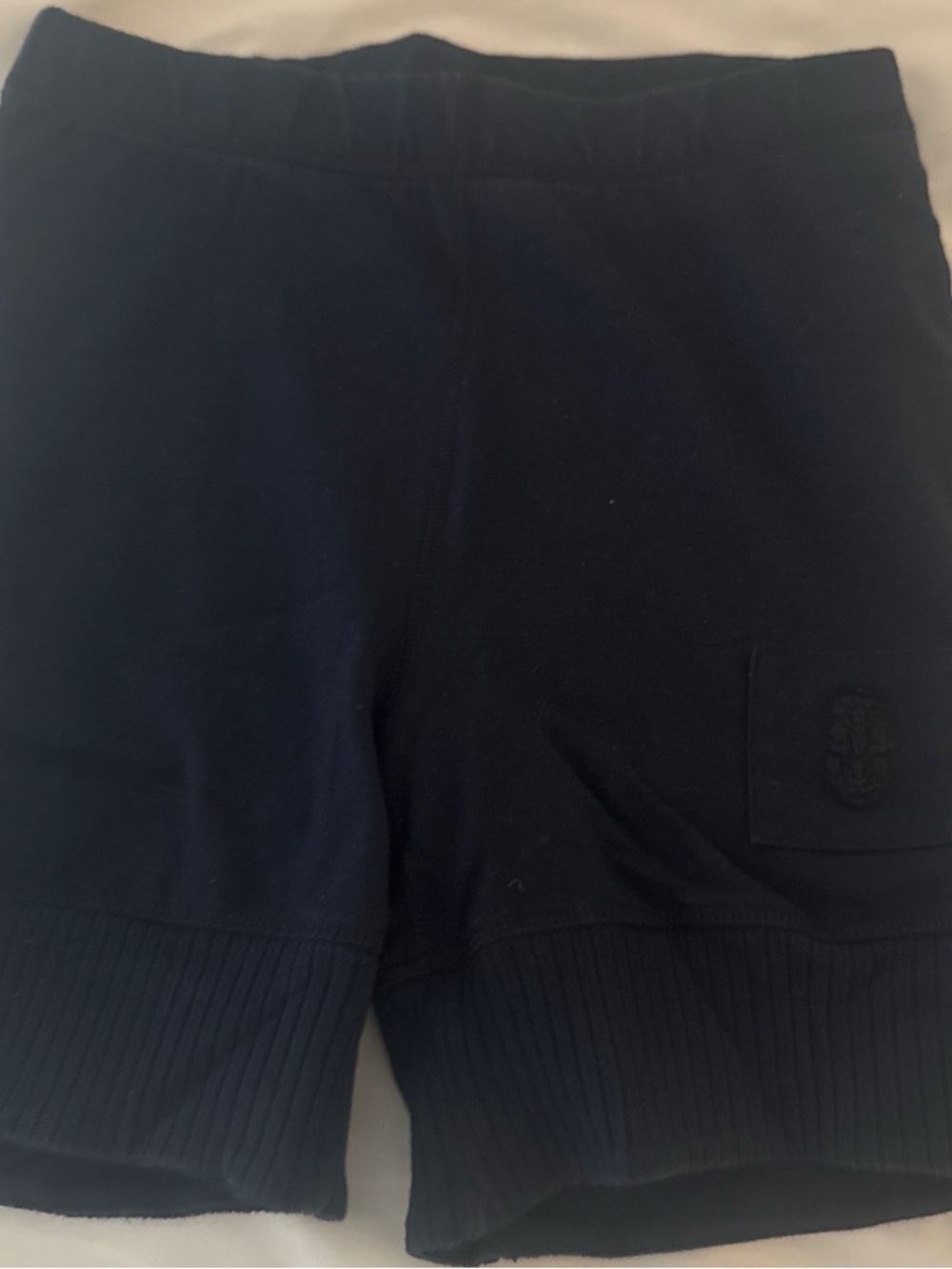 Navy blhe free people shorts
